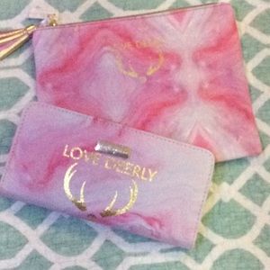 Deeply loved wallet and makeup bag